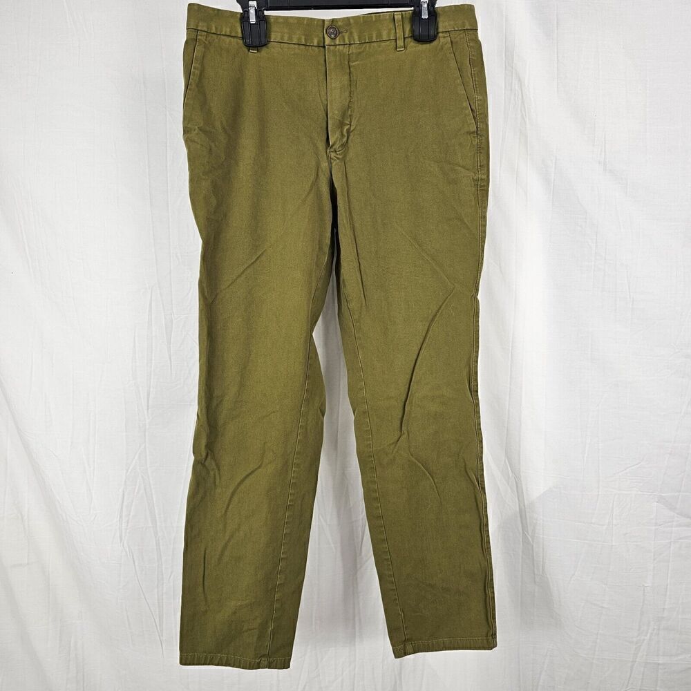 Everlane The Performance Chino Uniform Pants Slim Fit Men's Size 35X32 Beech - Picture 2 of 7